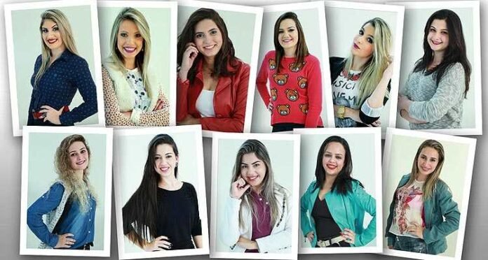 Desfile das candidatas à Rainha da Festa do Peixe em Arroio do Silva