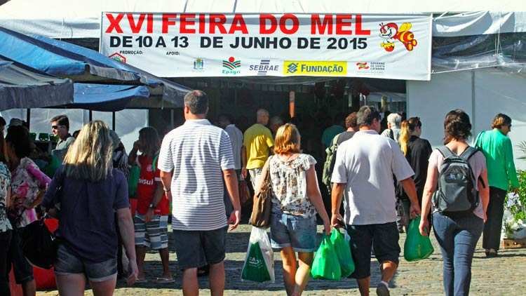 Feira do Mel em Florianópolis