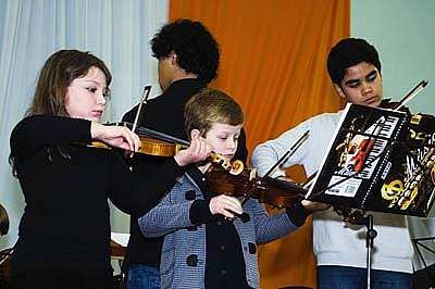 Concerto Brinca Música no CEVI em Videira