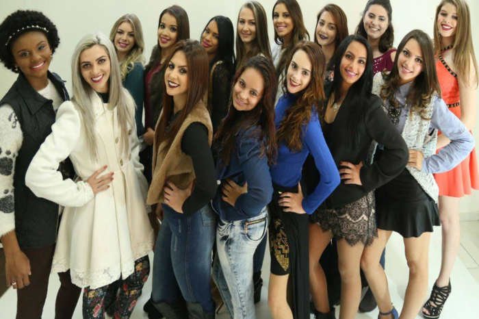 Candidatas ao título de Rainha da Festa do Peixe