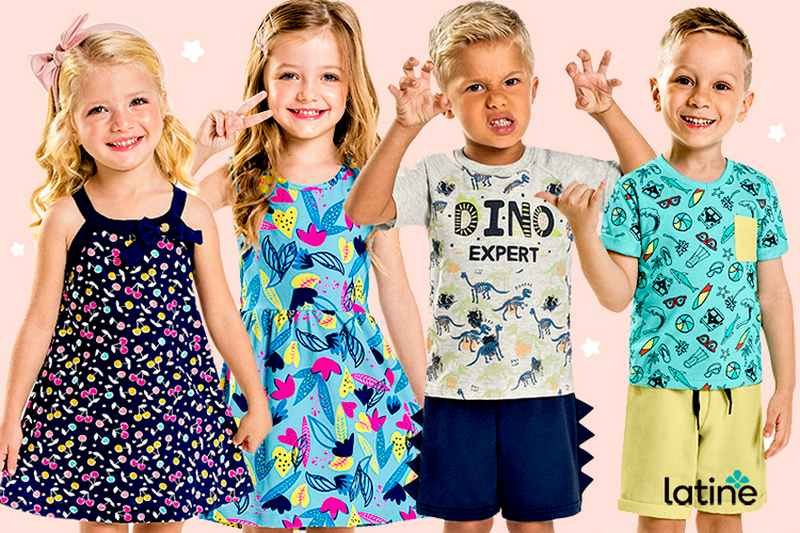 A Moda Infantil Masculina e Feminina